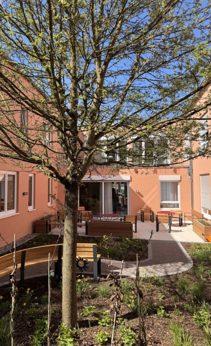 Außenbereich Seniorenresidenz am Wettersbach